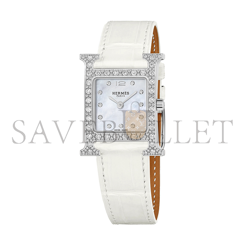 HERMES HEURE H WATCH, SMALL MODEL, 25 MM W403069WW00